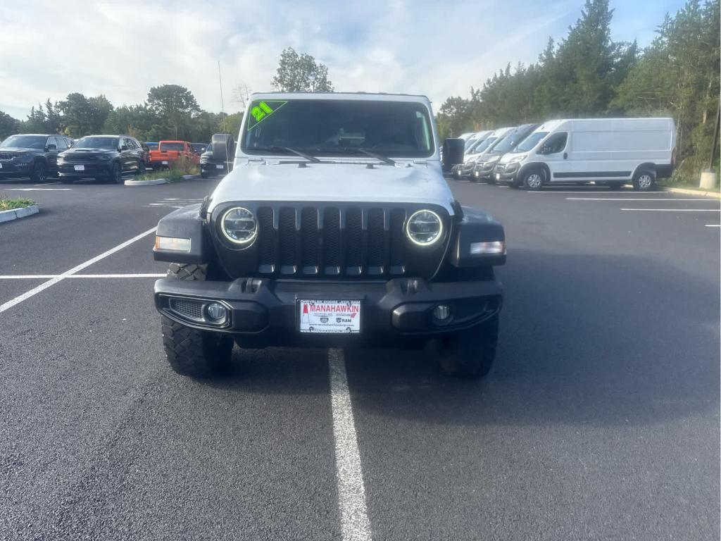 used 2021 Jeep Wrangler Unlimited car, priced at $25,972