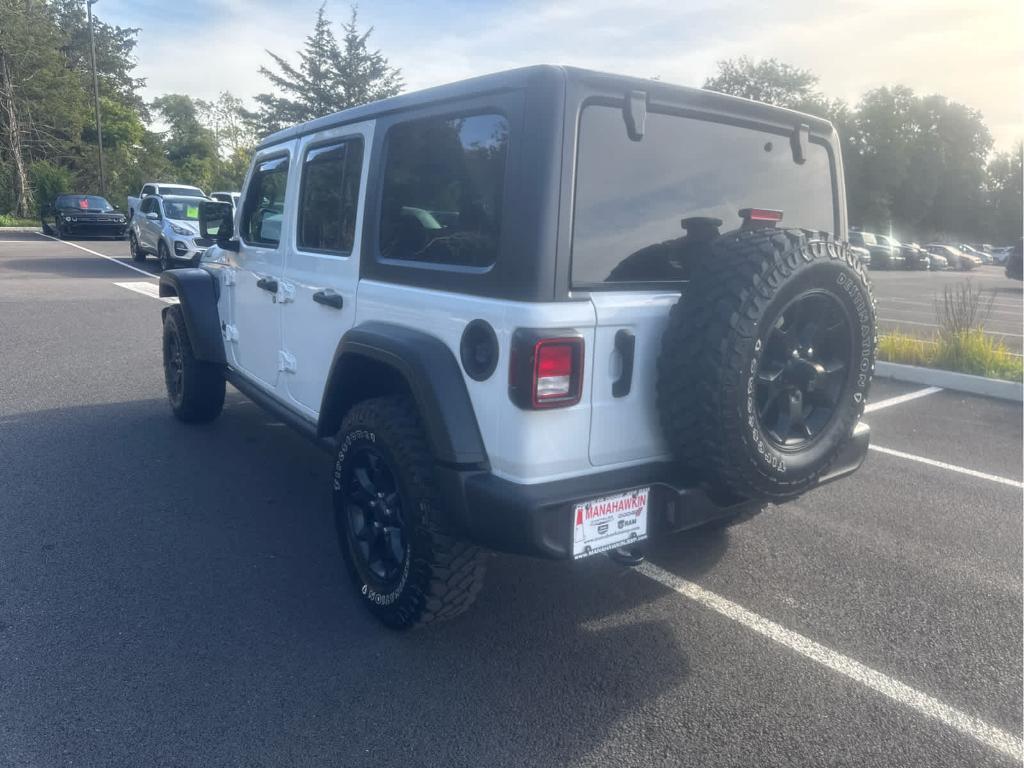 used 2021 Jeep Wrangler Unlimited car, priced at $25,972