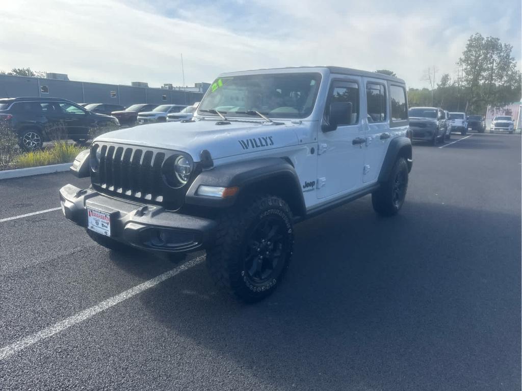 used 2021 Jeep Wrangler Unlimited car, priced at $25,972