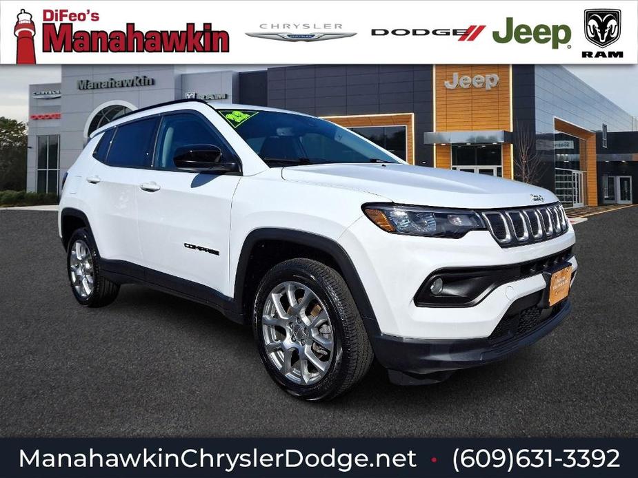 used 2022 Jeep Compass car, priced at $22,972