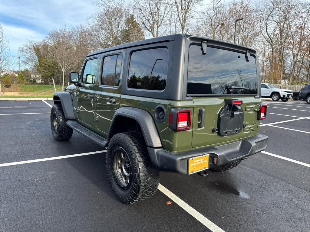 used 2021 Jeep Wrangler Unlimited car, priced at $31,472