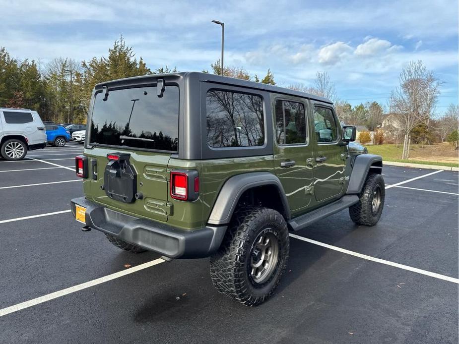 used 2021 Jeep Wrangler Unlimited car, priced at $31,472