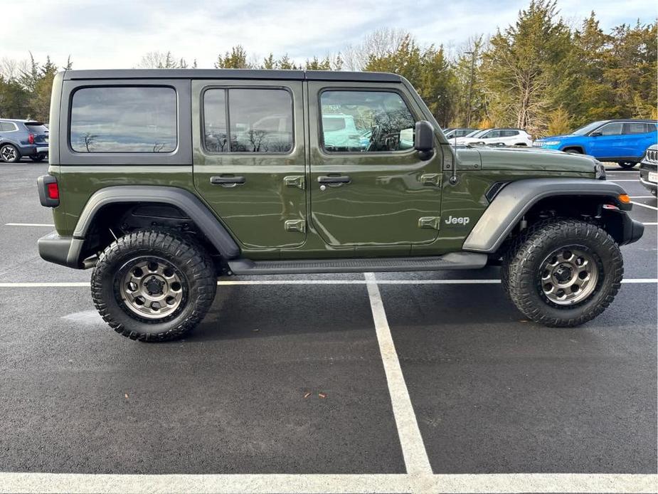 used 2021 Jeep Wrangler Unlimited car, priced at $31,472