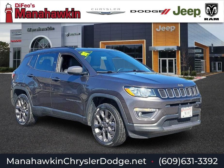used 2021 Jeep Compass car, priced at $19,972