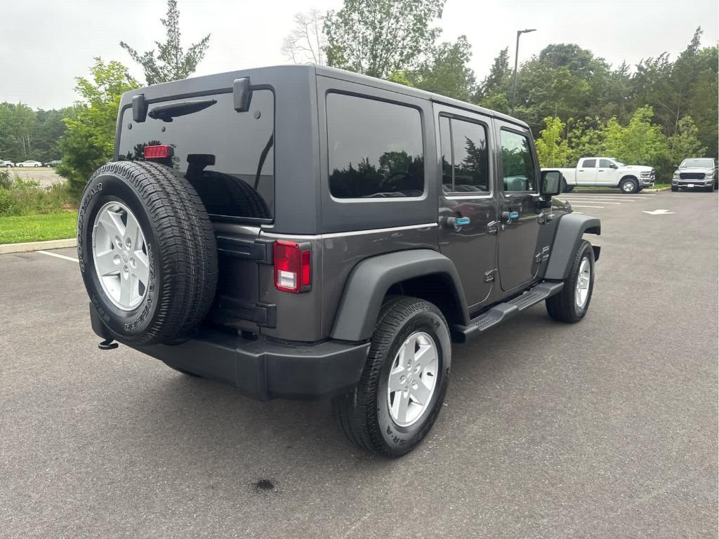 used 2018 Jeep Wrangler JK Unlimited car, priced at $21,472