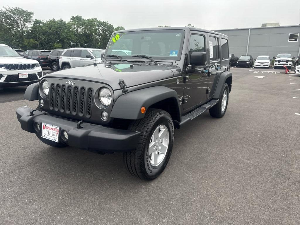 used 2018 Jeep Wrangler JK Unlimited car, priced at $21,472