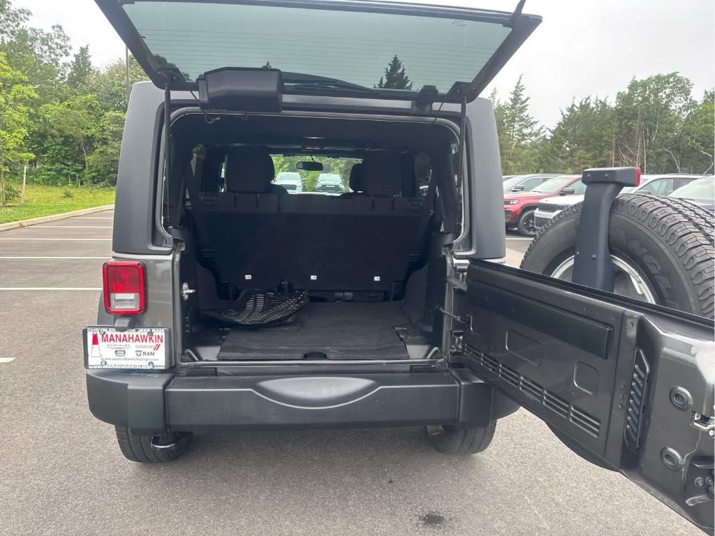 used 2018 Jeep Wrangler JK Unlimited car, priced at $21,472