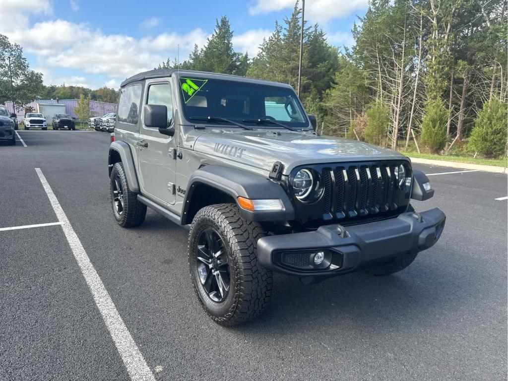 used 2021 Jeep Wrangler car, priced at $28,772