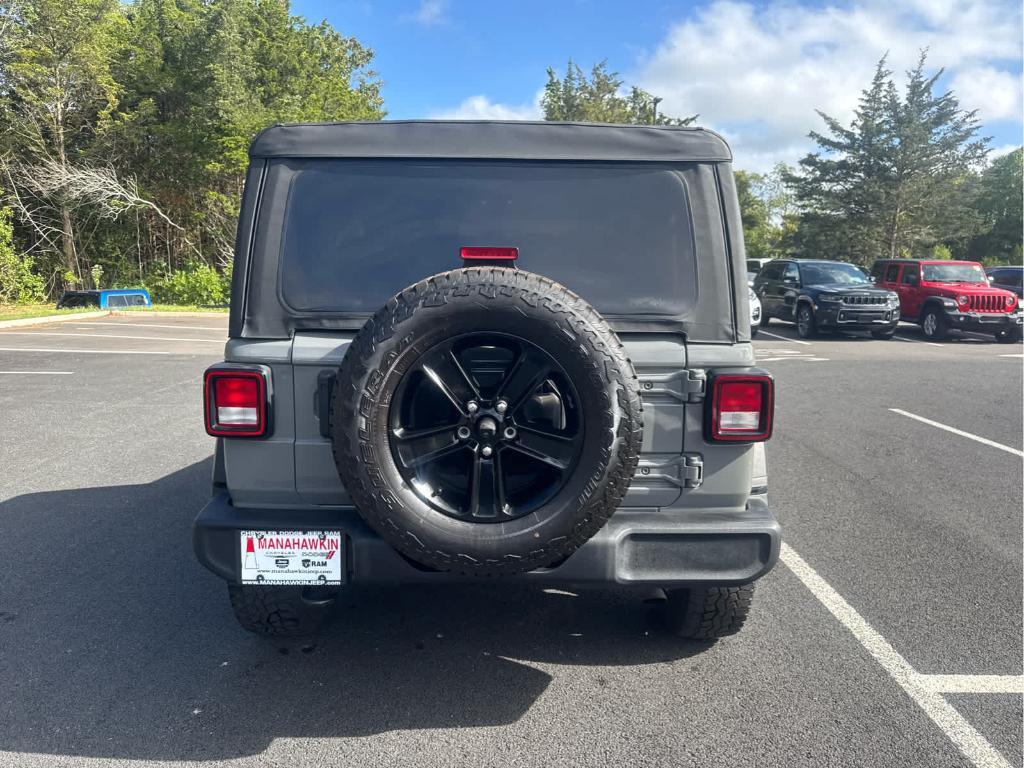 used 2021 Jeep Wrangler car, priced at $28,772