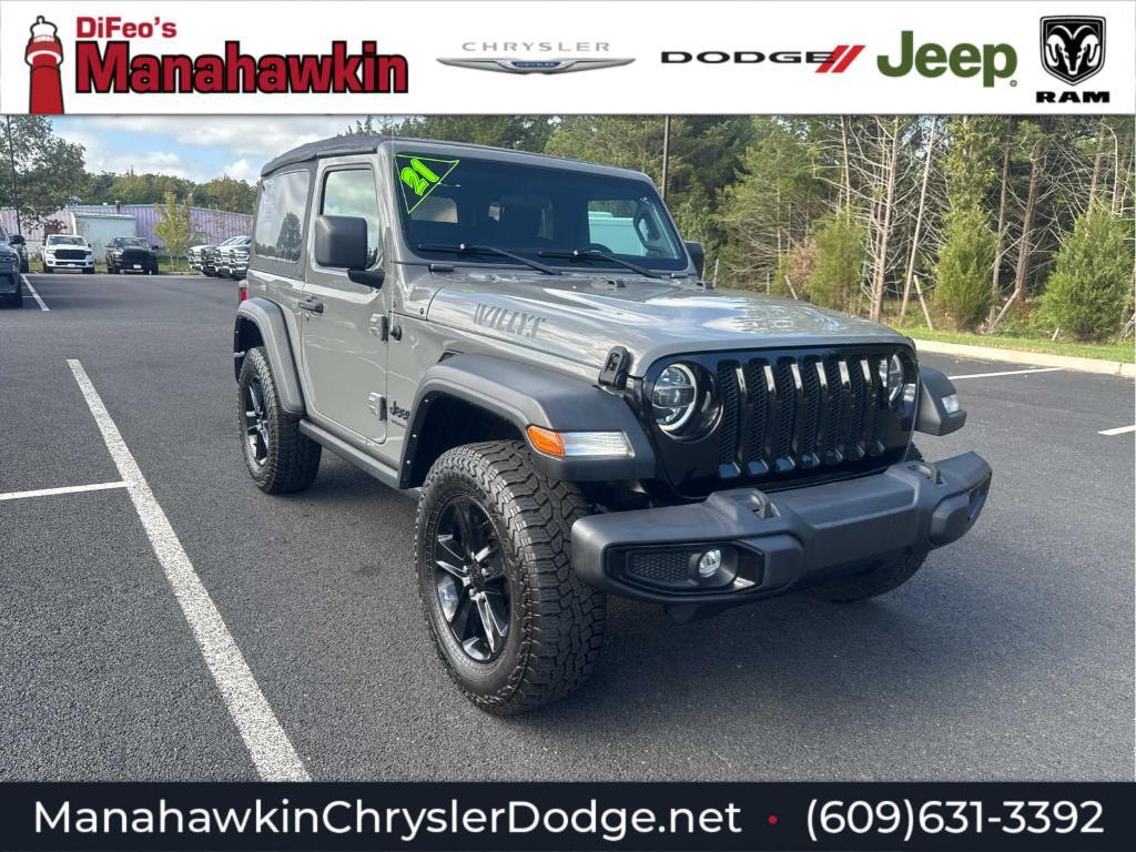 used 2021 Jeep Wrangler car, priced at $28,772