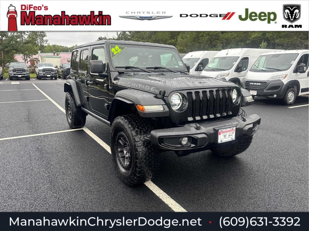 used 2022 Jeep Wrangler Unlimited car, priced at $39,972