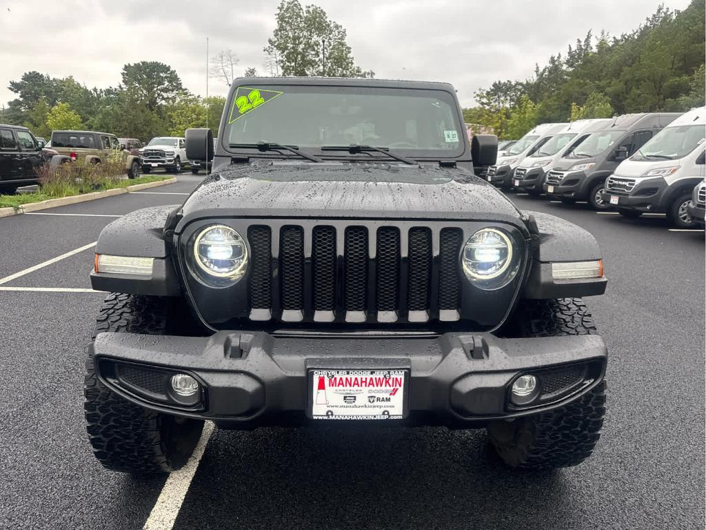 used 2022 Jeep Wrangler Unlimited car, priced at $37,972