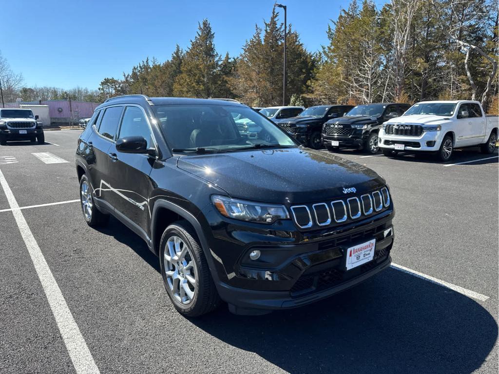used 2022 Jeep Compass car, priced at $24,472