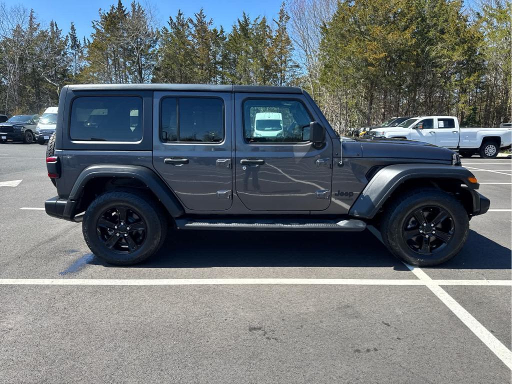 used 2021 Jeep Wrangler Unlimited car, priced at $31,972