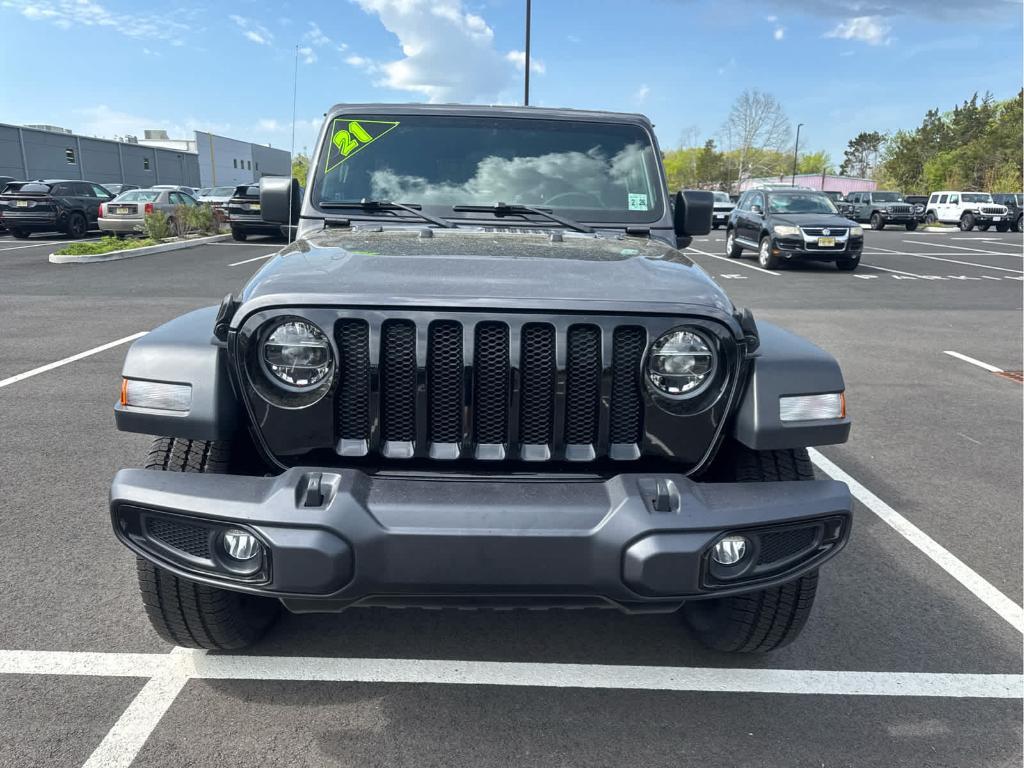 used 2021 Jeep Wrangler Unlimited car, priced at $32,472