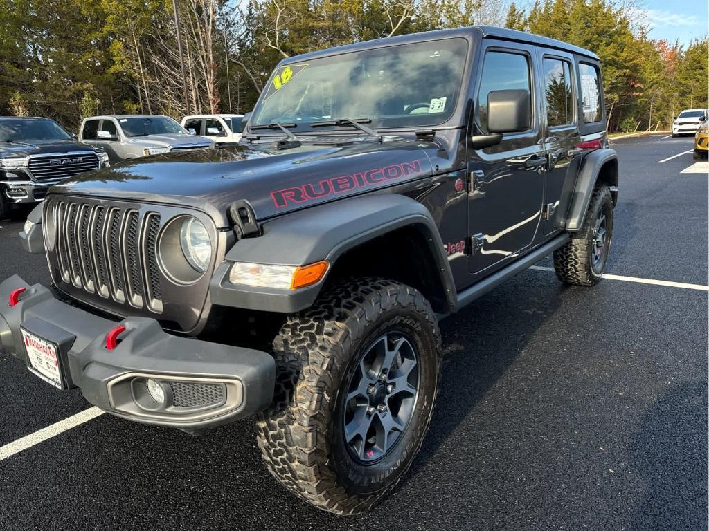 used 2018 Jeep Wrangler Unlimited car, priced at $27,972