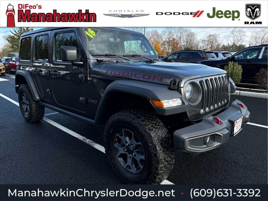 used 2018 Jeep Wrangler Unlimited car, priced at $28,472