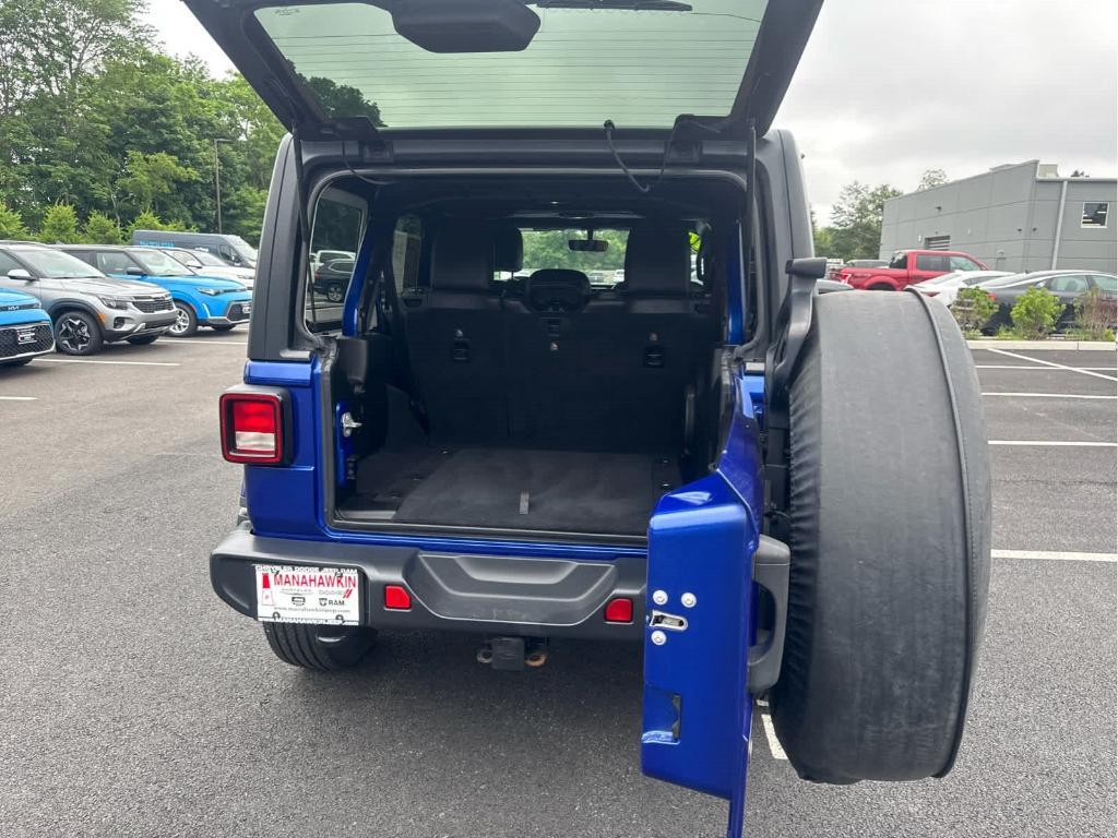 used 2018 Jeep Wrangler Unlimited car, priced at $24,972