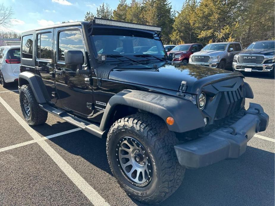 used 2018 Jeep Wrangler JK Unlimited car, priced at $21,972