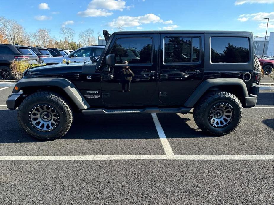 used 2018 Jeep Wrangler JK Unlimited car, priced at $21,972