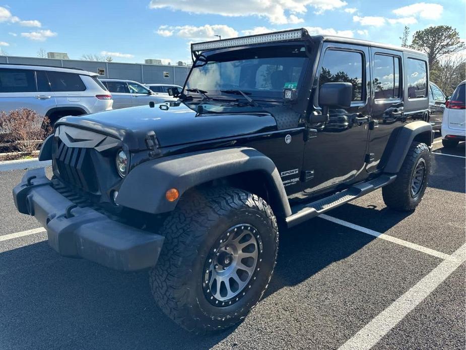 used 2018 Jeep Wrangler JK Unlimited car, priced at $21,972