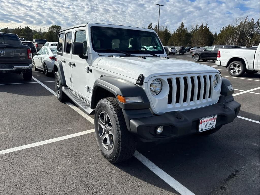 used 2018 Jeep Wrangler Unlimited car, priced at $21,972