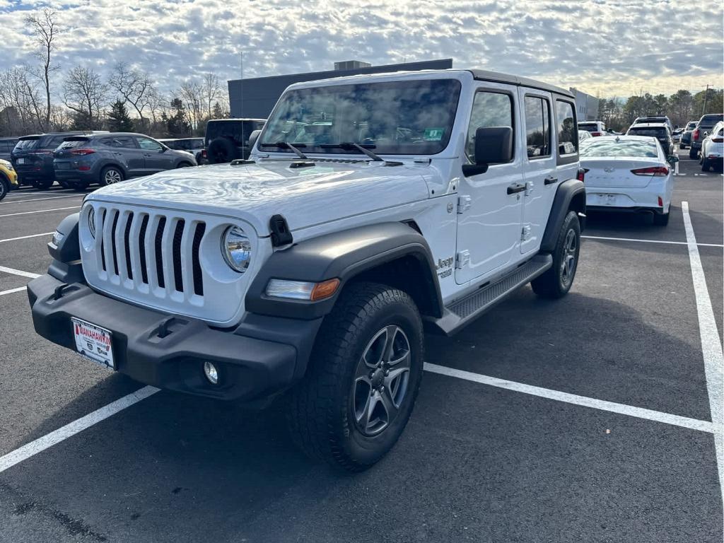 used 2018 Jeep Wrangler Unlimited car, priced at $21,972