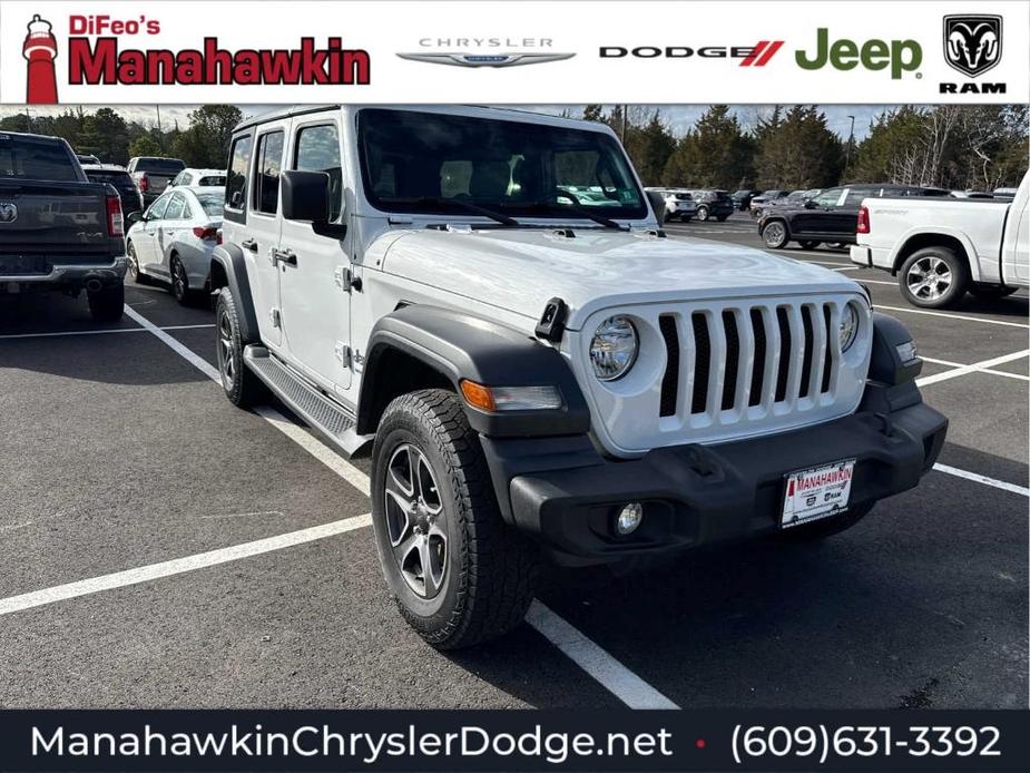 used 2018 Jeep Wrangler Unlimited car, priced at $23,972