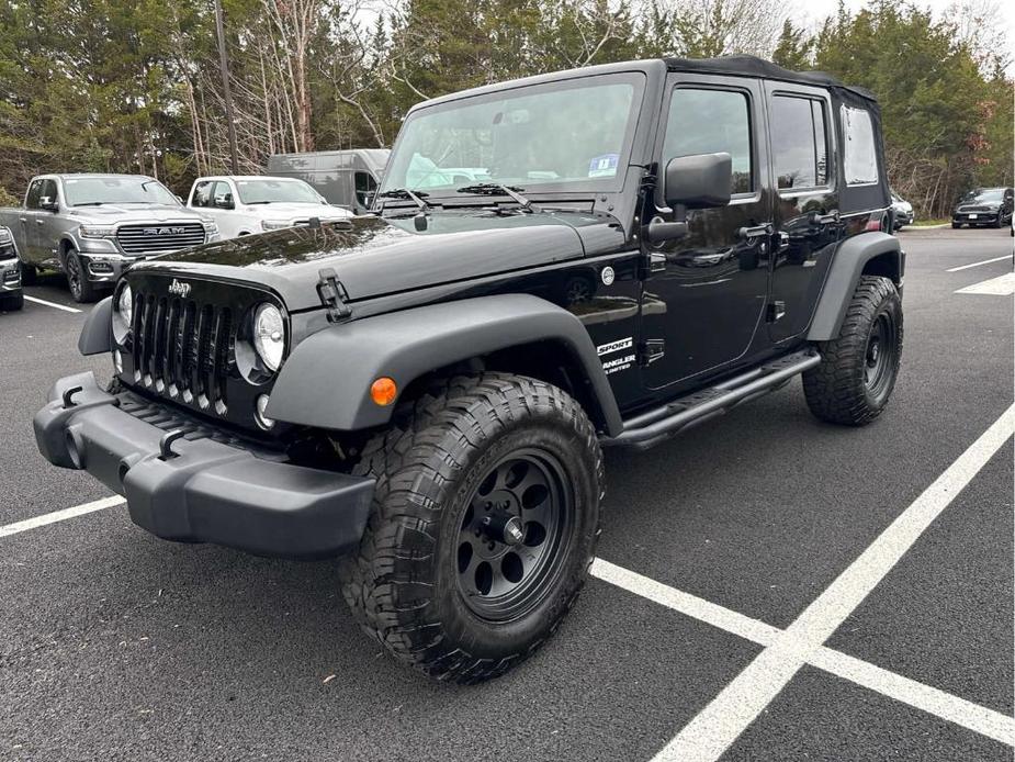 used 2017 Jeep Wrangler Unlimited car, priced at $24,972