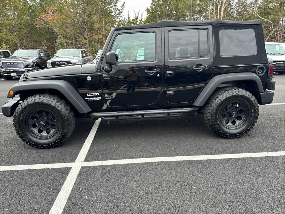 used 2017 Jeep Wrangler Unlimited car, priced at $24,972