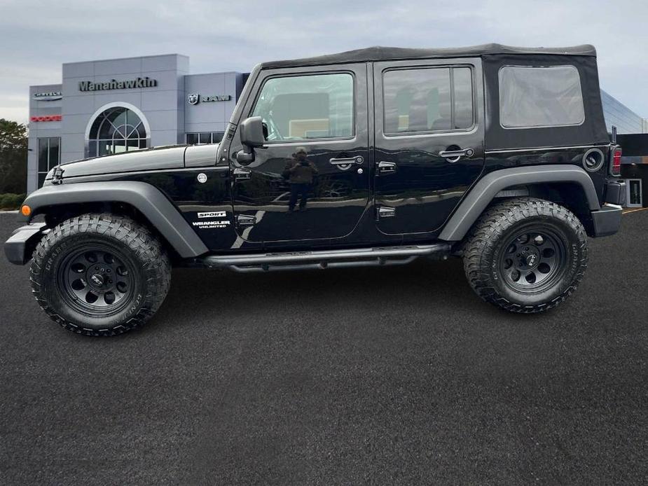 used 2017 Jeep Wrangler Unlimited car, priced at $26,972