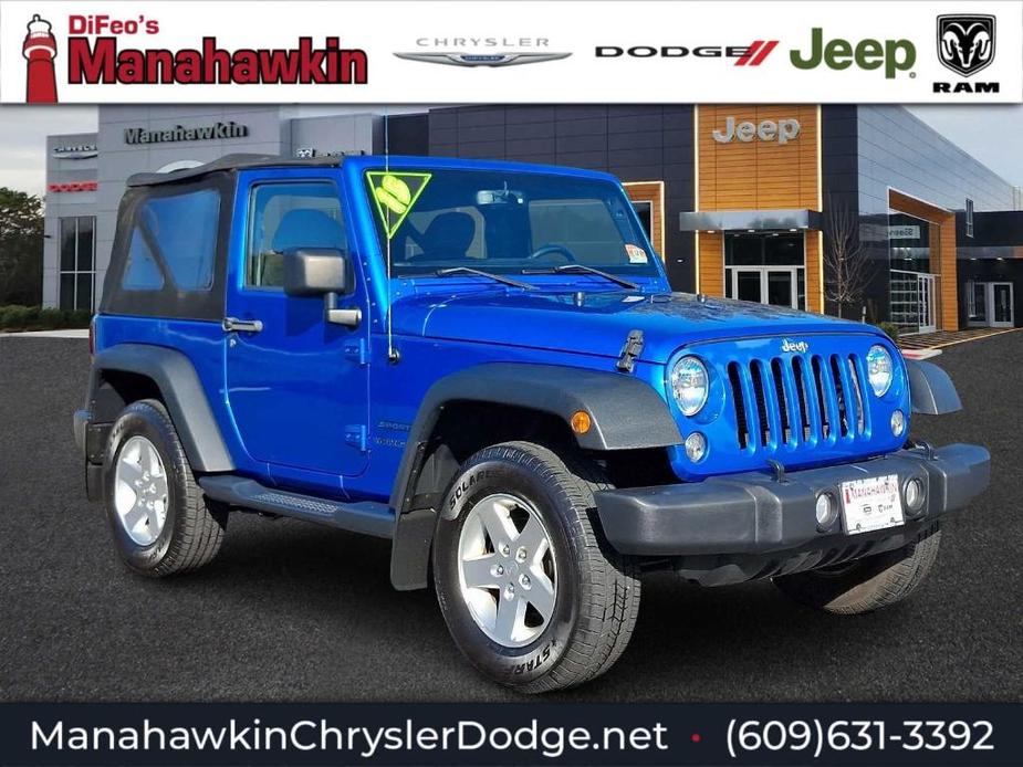 used 2015 Jeep Wrangler car, priced at $15,472