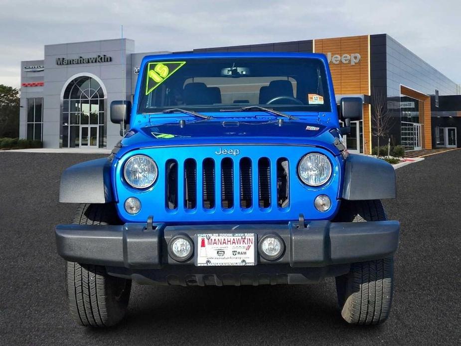 used 2015 Jeep Wrangler car, priced at $15,472