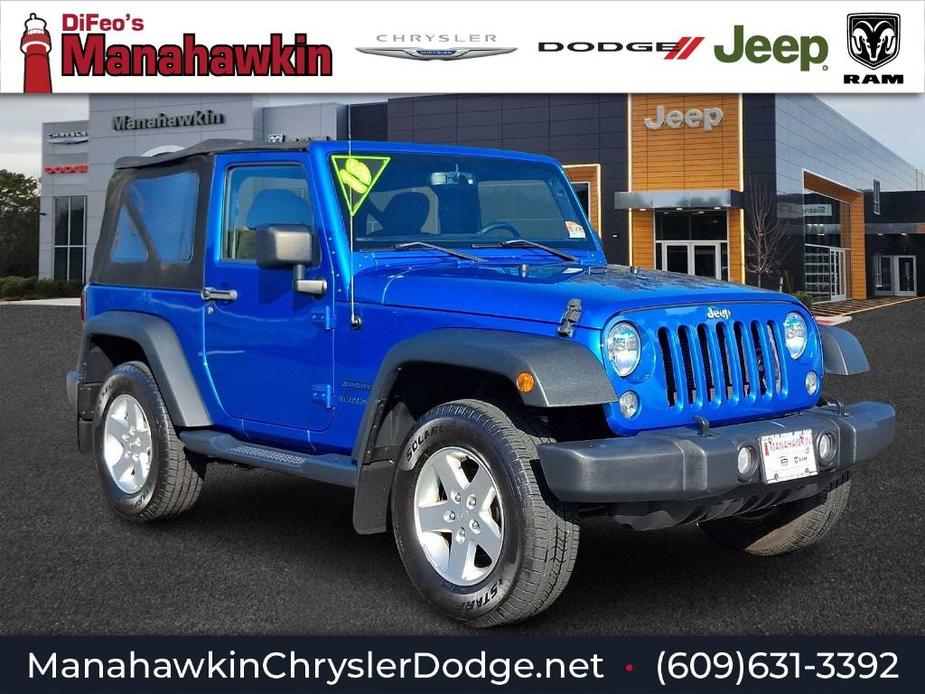 used 2015 Jeep Wrangler car, priced at $15,472