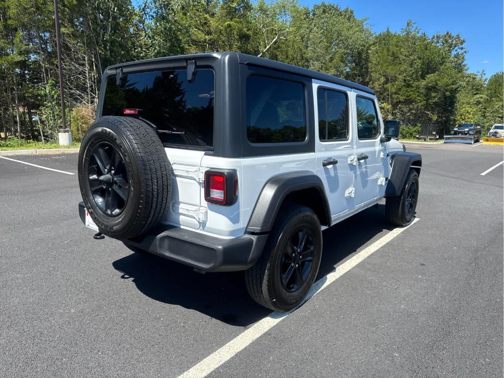 used 2022 Jeep Wrangler Unlimited car, priced at $33,972