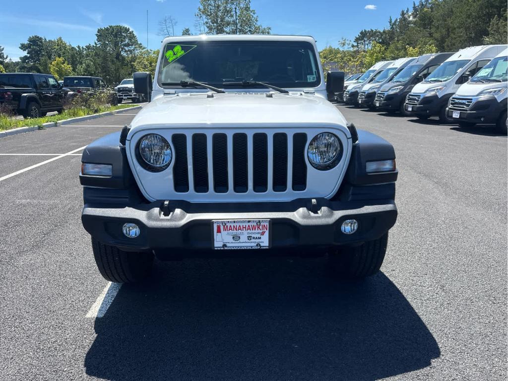 used 2022 Jeep Wrangler Unlimited car, priced at $33,972