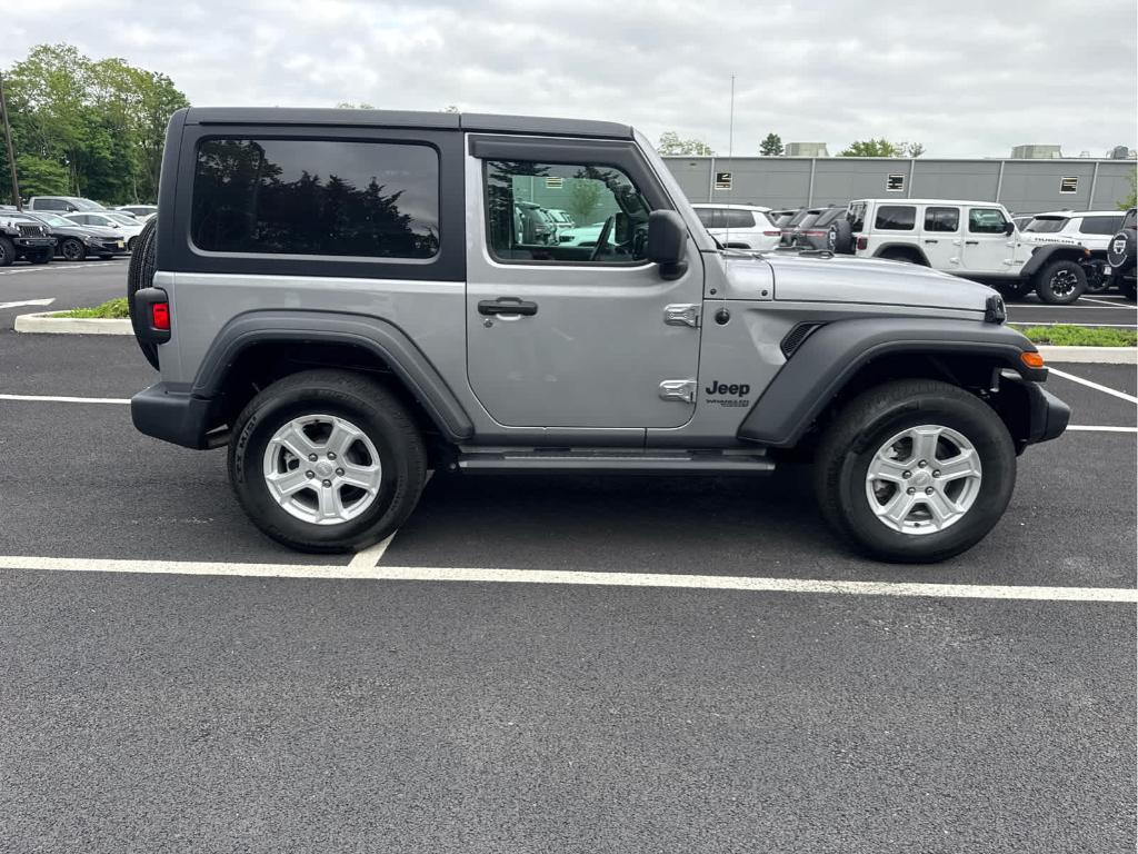used 2021 Jeep Wrangler car, priced at $27,972