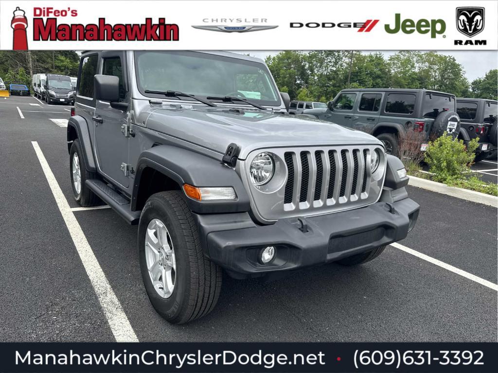 used 2021 Jeep Wrangler car, priced at $27,972
