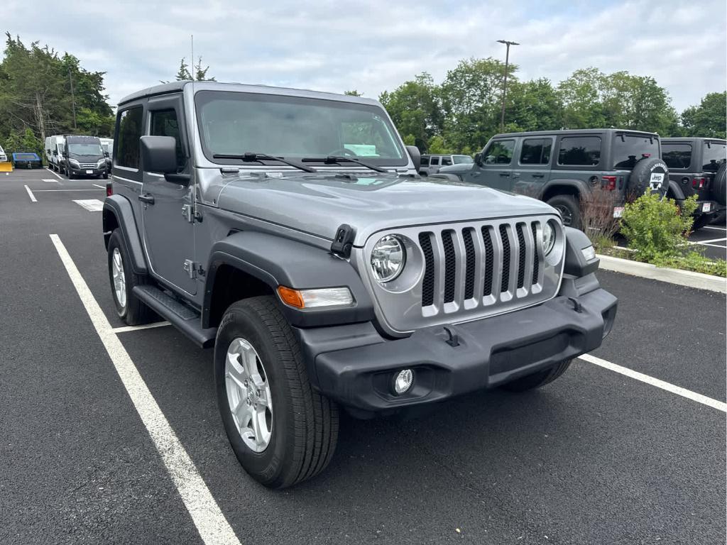 used 2021 Jeep Wrangler car, priced at $27,972