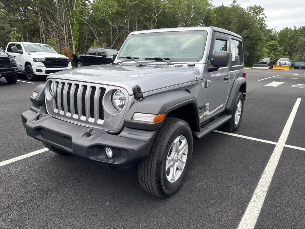 used 2021 Jeep Wrangler car, priced at $27,972