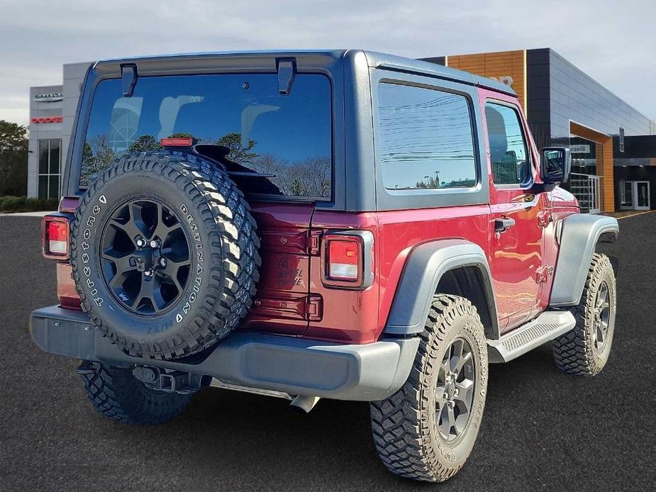 used 2021 Jeep Wrangler car, priced at $32,972
