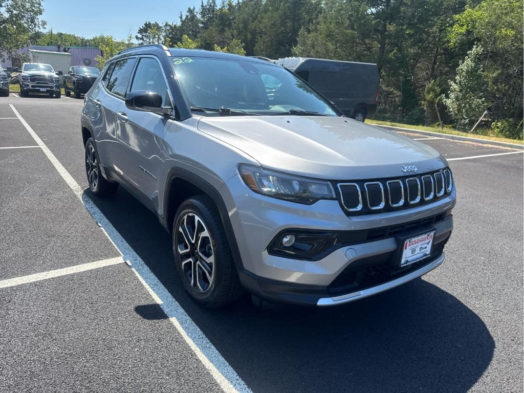 used 2022 Jeep Compass car, priced at $22,972