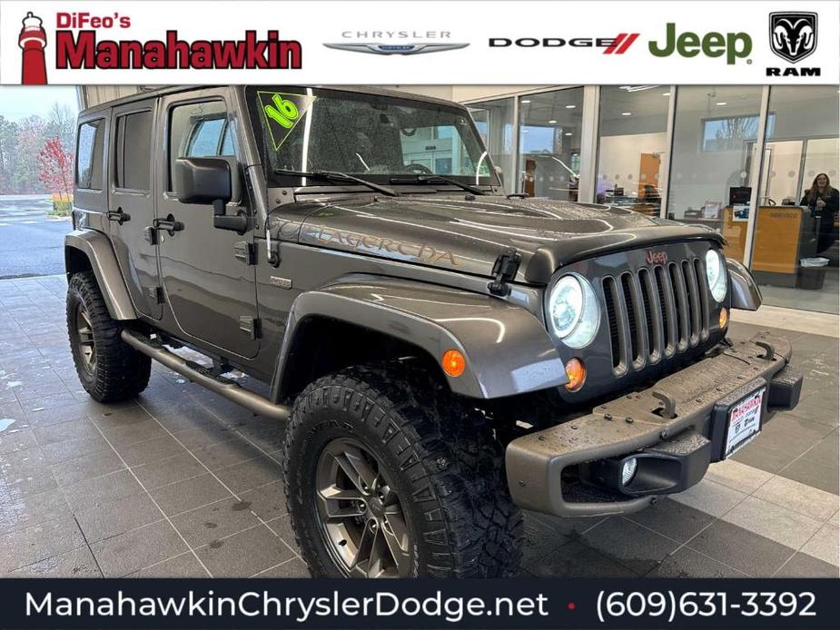 used 2016 Jeep Wrangler Unlimited car, priced at $23,972