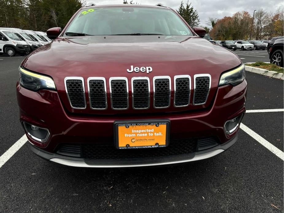 used 2020 Jeep Cherokee car, priced at $16,972