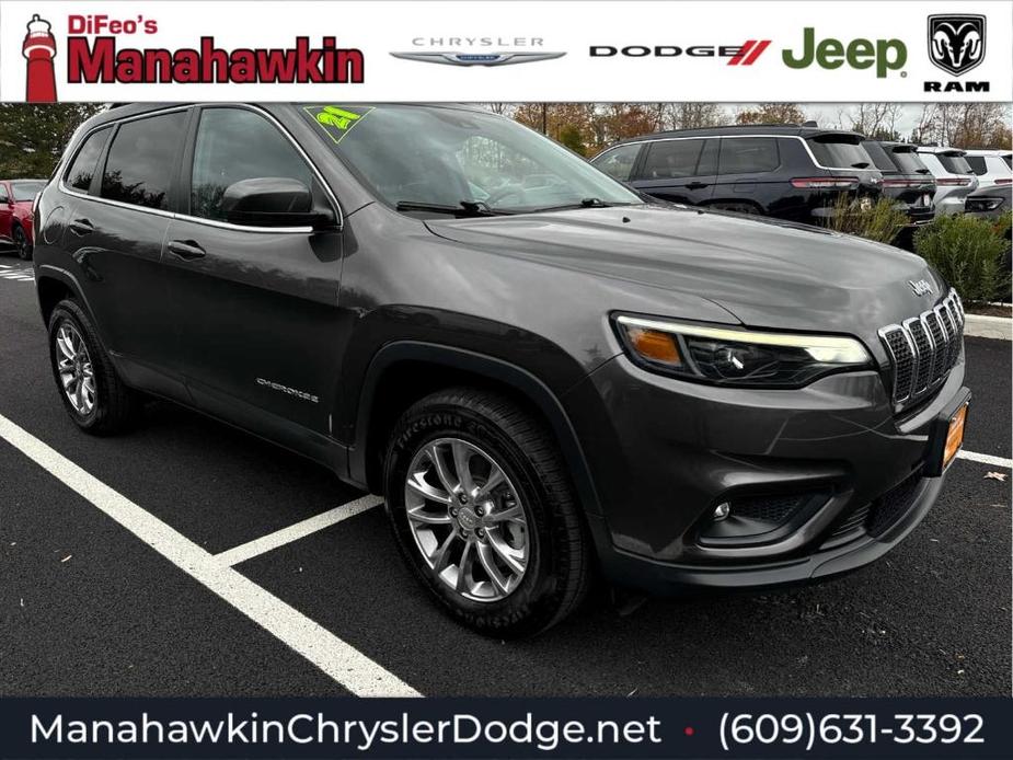 used 2021 Jeep Cherokee car, priced at $20,972