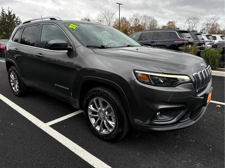 used 2021 Jeep Cherokee car, priced at $20,972