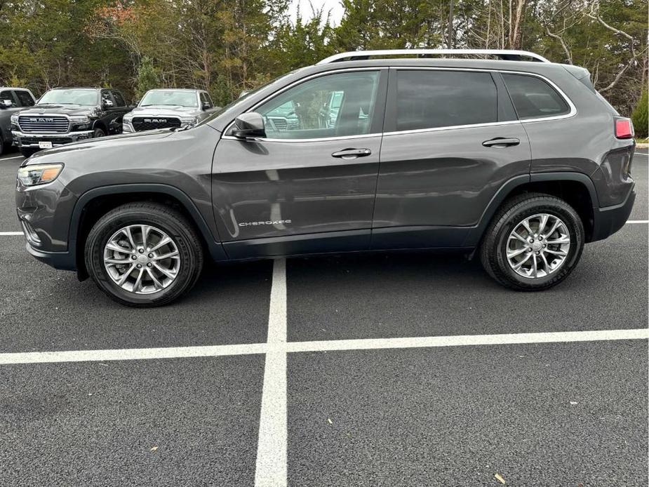 used 2021 Jeep Cherokee car, priced at $20,972