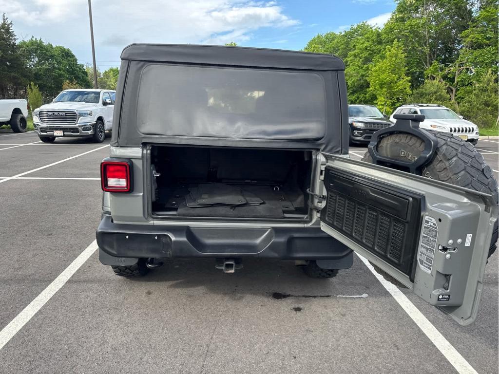 used 2021 Jeep Wrangler Unlimited car, priced at $21,972