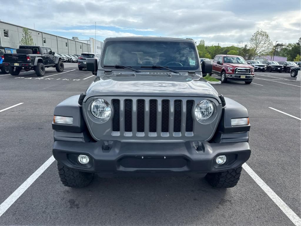 used 2021 Jeep Wrangler Unlimited car, priced at $21,972