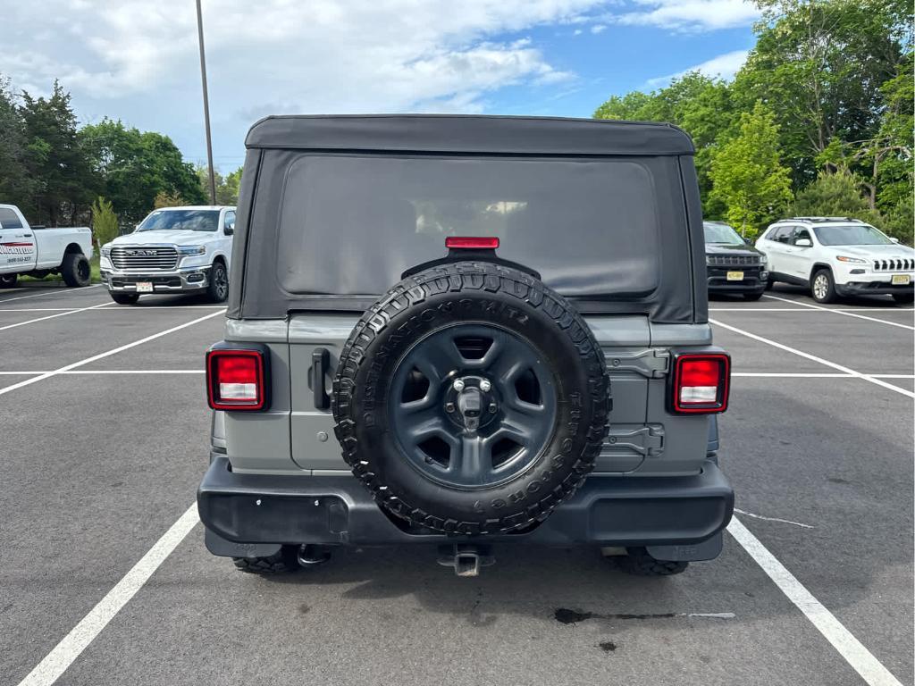 used 2021 Jeep Wrangler Unlimited car, priced at $24,472